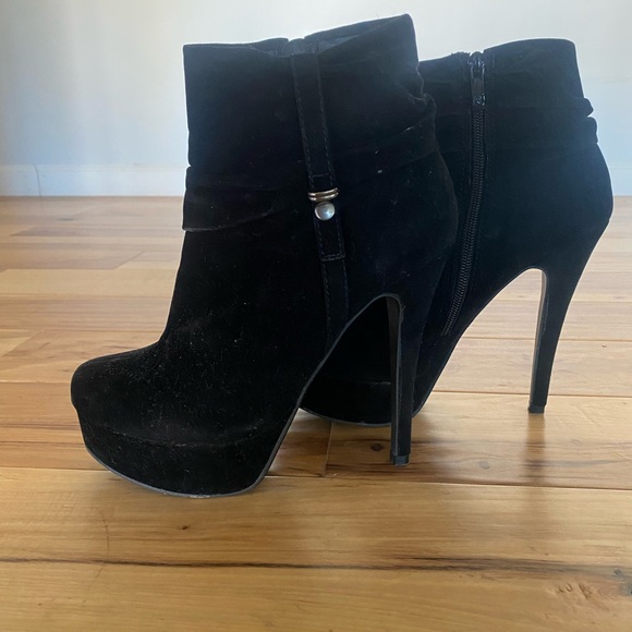 Platform high heel booties - Picture 4 of 5